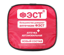 Аптечка ФЭСТ автомобильная Приказ 260н (футляр-сумка), арт.3737 (х20)