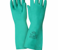 Перчатки Safeprotect МЕТЕОР-SP (нитрил, хлопк.слой, толщ.0,38 мм, дл.320мм)