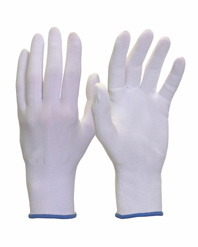 Перчатки Нейп-Б Safeprotect (нейлон, белый) (кр12х300)