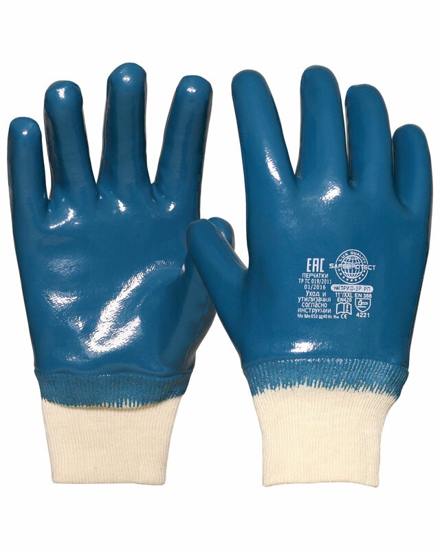 Перчатки НИТРИЛ-SP РП Safeprotect (кр12х120)