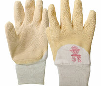 Перчатки САНДМЕН РЧ Safeprotect (джерси+рельефный латекс) (кр12х120)