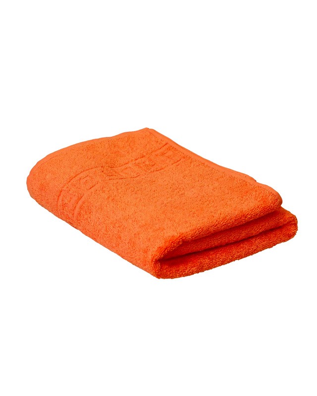 Полотенце махровое (40х70) оранжевый (orange pepper) 430 г/м2 (Туркмения) (х180)