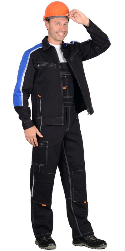 Костюм СИРИУС-ДЖЕТ куртка, полукомбинезон, 100&#37; х/б, пл. 260 г/кв.м