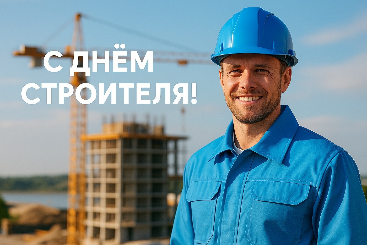 С Днём строителя!