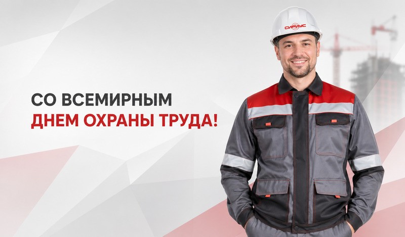 Планета Сириус поздравляет со Всемирным Днем охраны труда!