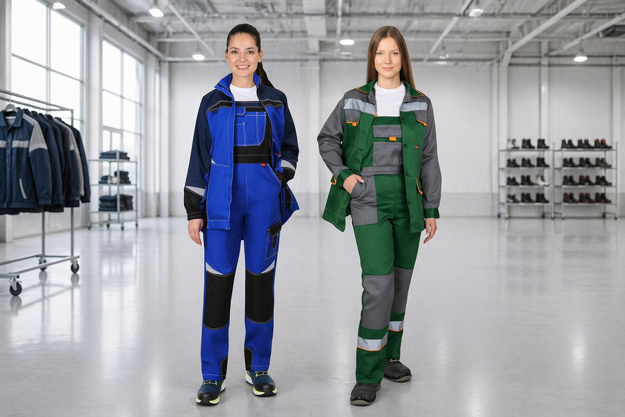 Новая партия рабочих костюмов для женщин на сезон весна-лето